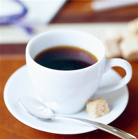 sugar - Cup of coffee Stock Photo - Rights-Managed, Code: 825-03627167