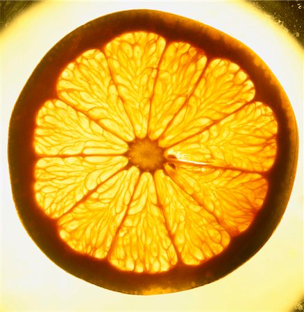 pulp - Slice of orange Stock Photo - Rights-Managed, Code: 825-03627279
