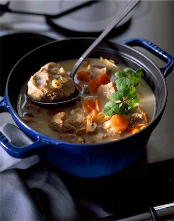 pot light - Veal Blanquette Stock Photo - Rights-Managed, Code: 825-03628595