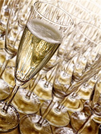 simsearch:825-05985931,k - A glass of champagne Stock Photo - Rights-Managed, Code: 825-03628807