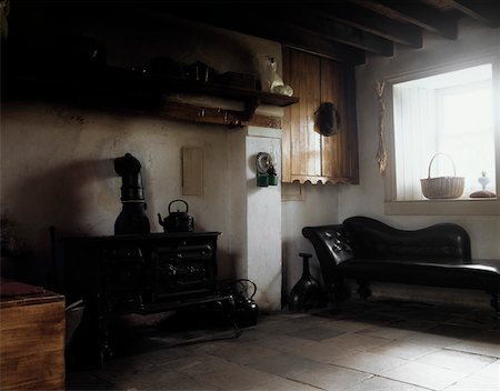 Cottage Interiors, Ulster Folk Museum Stock Photo - Rights-Managed, Code: 832-02254359
