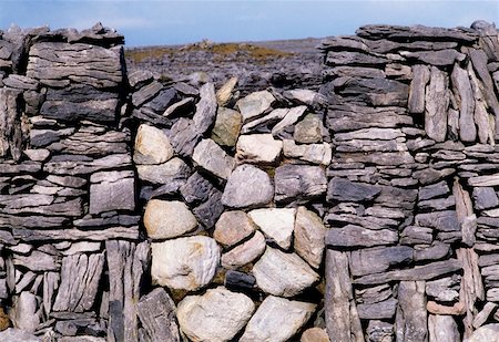 Aran Islands, Inishmore, Temporary Stone Gate Stock Photo - Rights-Managed, Code: 832-02254371