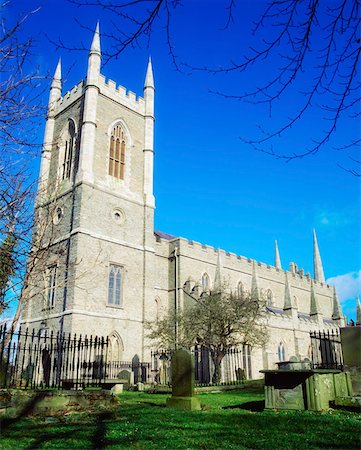 simsearch:832-02252667,k - Co Down, Downpatrick Cathedral C.19th, Burial place of St Patrick Stock Photo - Rights-Managed, Code: 832-02254414
