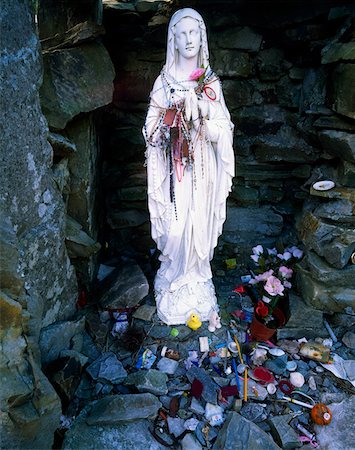 stacked stone - Religion, Inishowen, Gap Of Mamore Co Donegal Stock Photo - Rights-Managed, Code: 832-02254442