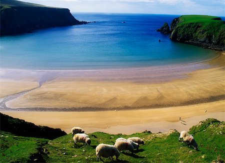 strand - Co Donegal, Silver Strand Malin Beg Stock Photo - Rights-Managed, Code: 832-02254524