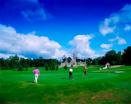 Adare Manor Golf Club, Co Limerick, Irlande Photographie de stock - Rights-Managed, Code: 832-02254889