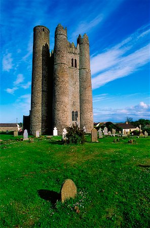 Monastery founded by St Macculin, Lusk, Co Dublin, Ireland Stock Photo - Rights-Managed, Code: 832-02255163