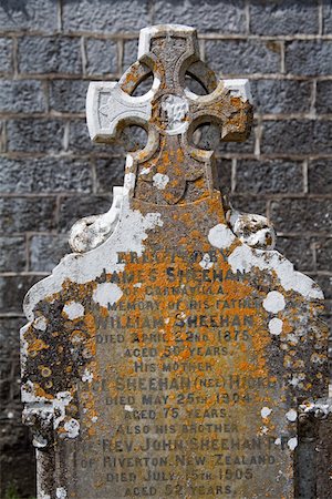 Clogheen, County Tipperary, Ireland; Shanrahan graveyard Stock Photo - Rights-Managed, Code: 832-02255453