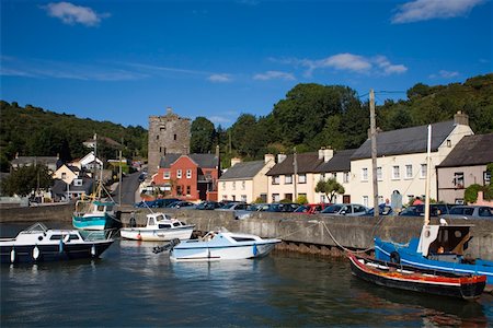 Ballyhack, County Wexford, Ireland; Fishing village Stock Photo - Rights-Managed, Code: 832-02255484