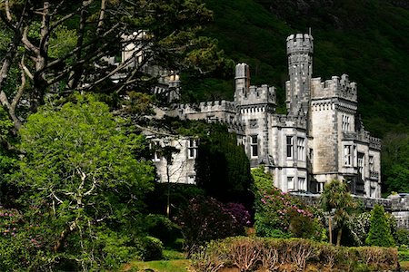 priory - Kylemore Abbey, Connemara, County Galway, Ireland; Historical abbey Stock Photo - Rights-Managed, Code: 832-02255528