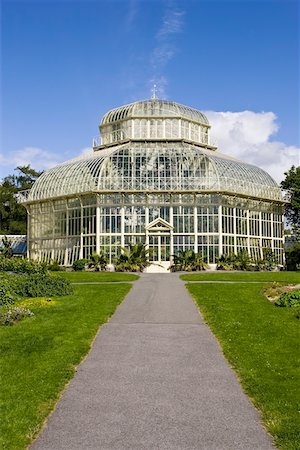peter - Botanic Gardens, Dublin City, Ireland; Exterior of greenhouse Stock Photo - Rights-Managed, Code: 832-02255646