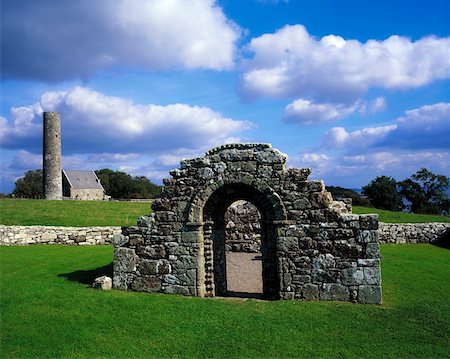 simsearch:832-02252667,k - St Brigid's Church, Inis Cealtra (Holy Island), Lough Derg, Co Clare, Ireland Stock Photo - Rights-Managed, Code: 832-02253060