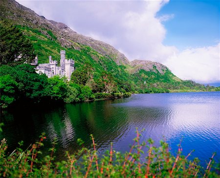 Co Galway, Ireland, Kylemore Abbey Stock Photo - Rights-Managed, Code: 832-02253186