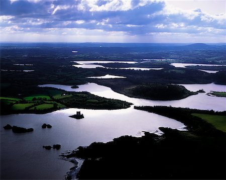 simsearch:832-02253219,k - Lough Oughter, Cloughoughter Castle, Co Cavan, Ireland Stock Photo - Rights-Managed, Code: 832-02253214