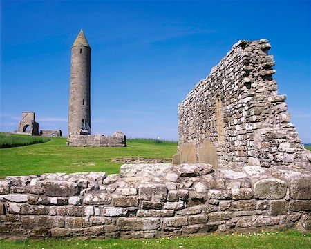 Devenish Monastic Site, Co Fermanagh, Ireland Stock Photo - Rights-Managed, Code: 832-02253224
