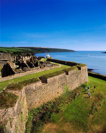 simsearch:625-00801301,k - Charles Fort, Kinsale, Co Cork, Ireland, 17th Century star fort Stock Photo - Rights-Managed, Code: 832-02253261