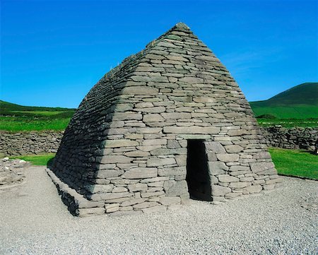 Oratoire de Gallarus, Dingle péninsule, Co Kerry, Irlande Photographie de stock - Rights-Managed, Code: 832-02253408