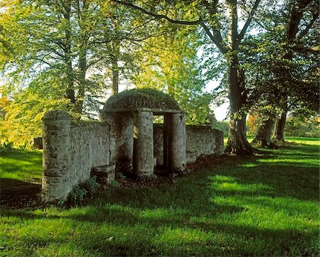 Folly, Larchill Arcadian Garden, Co Kildare, Ireland Stock Photo - Rights-Managed, Code: 832-03232179