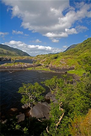 Upper lake, Killarney National Park, County Kerry, Ireland; Park and lake scenic Stock Photo - Rights-Managed, Code: 832-03233165
