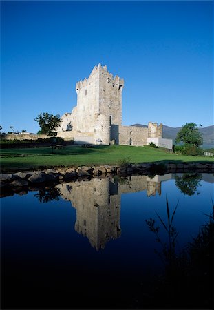 Ross Castle, Killarney, Co Kerry, Ireland;  15th Century  castle Stock Photo - Rights-Managed, Code: 832-03233555