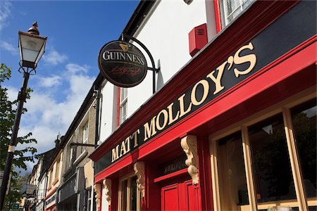 pubs ireland pictures - Exterior of pub, Westport, County Mayo, Ireland Stock Photo - Rights-Managed, Code: 832-03233802