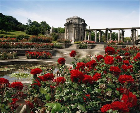 Irish National War Memorial Gardens, Islandbridge, Ireland, Irish War Memorial Stock Photo - Rights-Managed, Code: 832-03639457