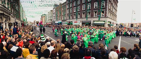 Dublin, Co Dublin, Ireland; Saint Patrick's Day Parade Foto de stock - Con derechos protegidos, Código: 832-03640272