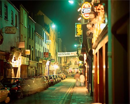 Festival de jazz de la nuit, la ville de Cork, Irlande Photographie de stock - Rights-Managed, Code: 832-03640464