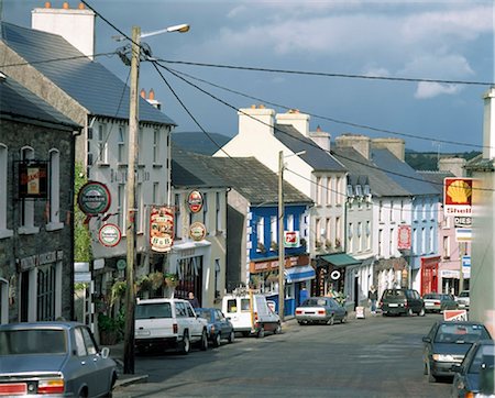 Village, Ireland Stock Photo - Rights-Managed, Code: 832-03640821