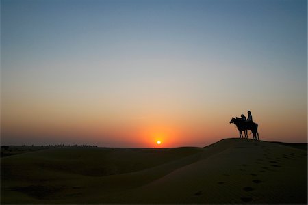 Horseriding in United Arab Emirates. Stock Photo - Rights-Managed, Code: 832-03724721