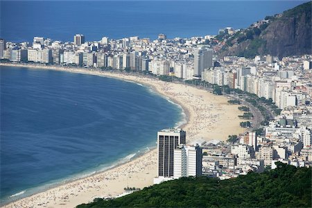 View of Copacabana, Brazil Stock Photo - Rights-Managed, Code: 832-03723713