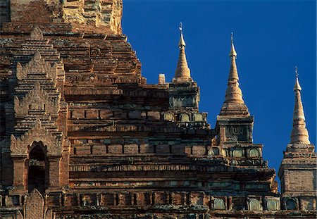 The Forgotten Temples of Pagan, north of Myanmar, Burma Foto de stock - Con derechos protegidos, Código: 845-04826487