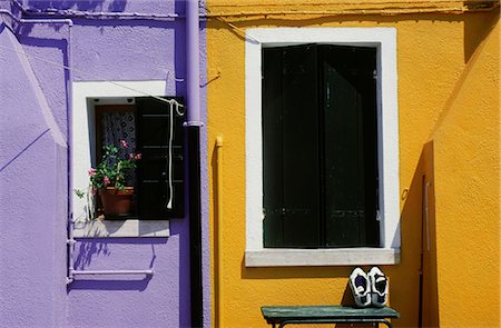 Windows - Burano, Venice Stock Photo - Rights-Managed, Code: 845-04826954