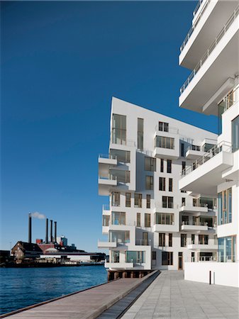 Havneholmen housing. Architects: Lundgaard Tranberg Stock Photo - Rights-Managed, Code: 845-05838150