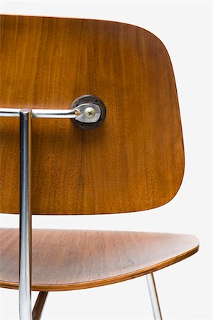 Dining Chair Metal aka DCM, American, 1950s, manufactured by Herman Miller. Designer: Charles and Ray Eames Stock Photo - Rights-Managed, Code: 845-06008168