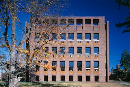 Philips Exeter Library, New Hampshire, 1969 - 1971. Architect: Louis Kahn Stock Photo - Rights-Managed, Code: 845-02726522