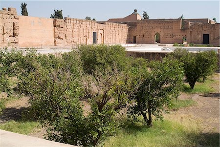 simsearch:845-02726943,k - El Badi Palace, Marrakech. 1578. Courtyard Stock Photo - Rights-Managed, Code: 845-02727047