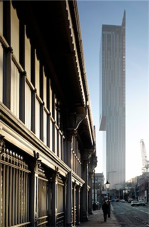 303 Deansgate, Manchester. Ian Simpson Architects Stock Photo - Rights-Managed, Code: 845-02727258