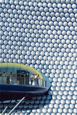 system - Selfridges Department Store, Birmingham. Entrance detail. Architects: Future Systems Stock Photo - Rights-Managed, Code: 845-02728069