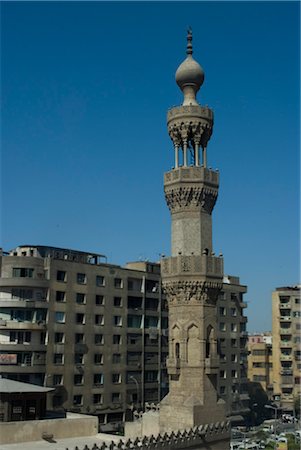 simsearch:845-02726943,k - Minaret, Cairo, Egypt Stock Photo - Rights-Managed, Code: 845-03464333