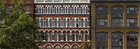 Facades, Clerkenwell, London. Stock Photo - Rights-Managed, Code: 845-03463411