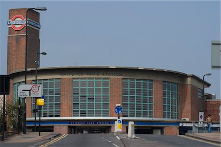 Chiswick Park underground station, Chiswick, London Stock Photo - Rights-Managed, Code: 845-03463855