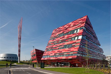 Jubiilee Campus Extension, University of Nottingham, Nottingham.  Architects: Make Architects Stock Photo - Rights-Managed, Code: 845-03552573