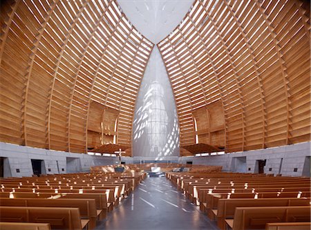 Cathedral of Christ the Light, Oakland, California.  Architects: Skidmore, Owings and Merrill LLP Stock Photo - Rights-Managed, Code: 845-03552734