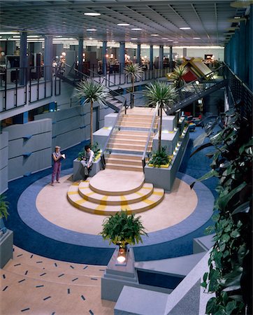 postmodern - TV-am, Television studios. (1983-1992).  Architects: Terry Farrell Stock Photo - Rights-Managed, Code: 845-03553275