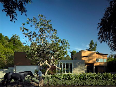 eco house - Kaplan Wright House, Los Angeles. Architects: Susan Minter Stock Photo - Rights-Managed, Code: 845-03720631