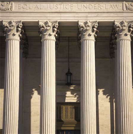 WASHINGTON DC COLUMNS OF SUPREME COURT BUILDING Stock Photo - Rights-Managed, Code: 846-05647339
