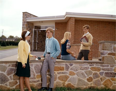 retro business meeting - 1960s STUDENTS Stock Photo - Rights-Managed, Code: 846-05647482