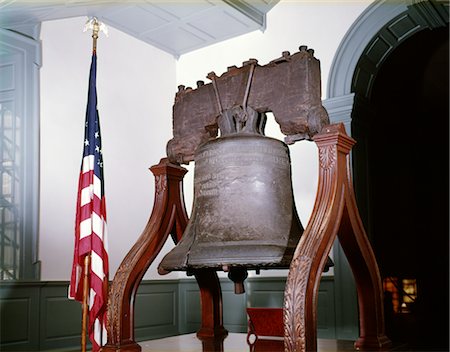 1960s LIBERTY BELL MONUMENT PHILADELPHIA PA Stock Photo - Rights-Managed, Code: 846-02794347