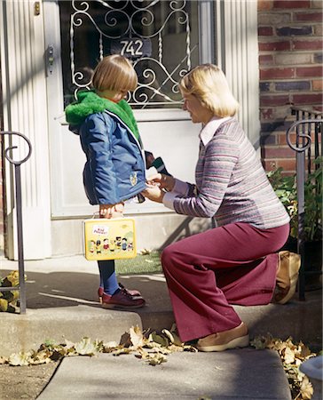 1970s WOMAN CHILD GIRL SCHOOL Stock Photo - Rights-Managed, Code: 846-02794582